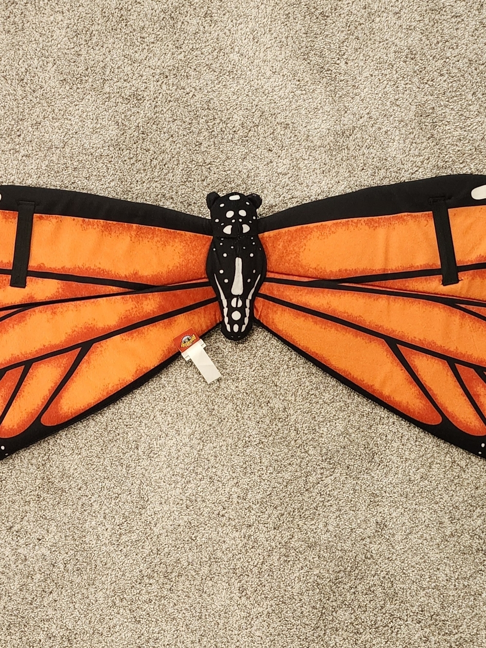 Adventure Planet Monarch Orange Butterfly Wings Costume Play Dress Up